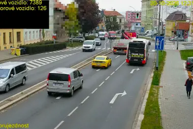 1. máje Street, Kroměříž