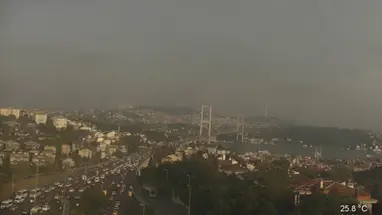 Bosporus-Brücke (15 Temmuz Şehitler Köprüsü), Istanbul Online-Webcam