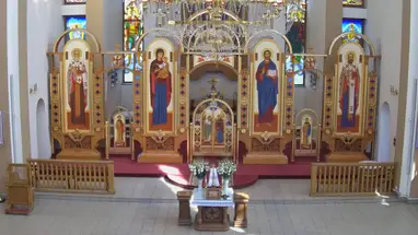 Kirche Unserer Lieben Frau von der ewigen Hilfe, Tribukhovtsy Online-Webcam