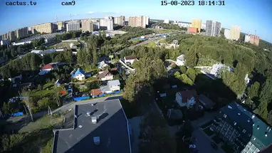 Веб-камера Вид с улицы «Шоссе на Лаврики», 34к2, Мурино в реальном времени