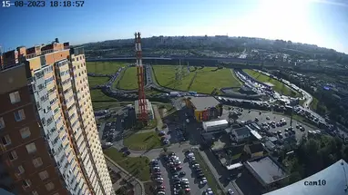 Vista da rua Novaya, 7, Murino webcam ao vivo