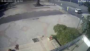 Pomnik Tokariewa, Plac Teatralny, Evpatoria kamera na żywo