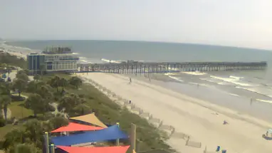 2nd Ave Pier, Myrtle Beach-promenade online-webcam