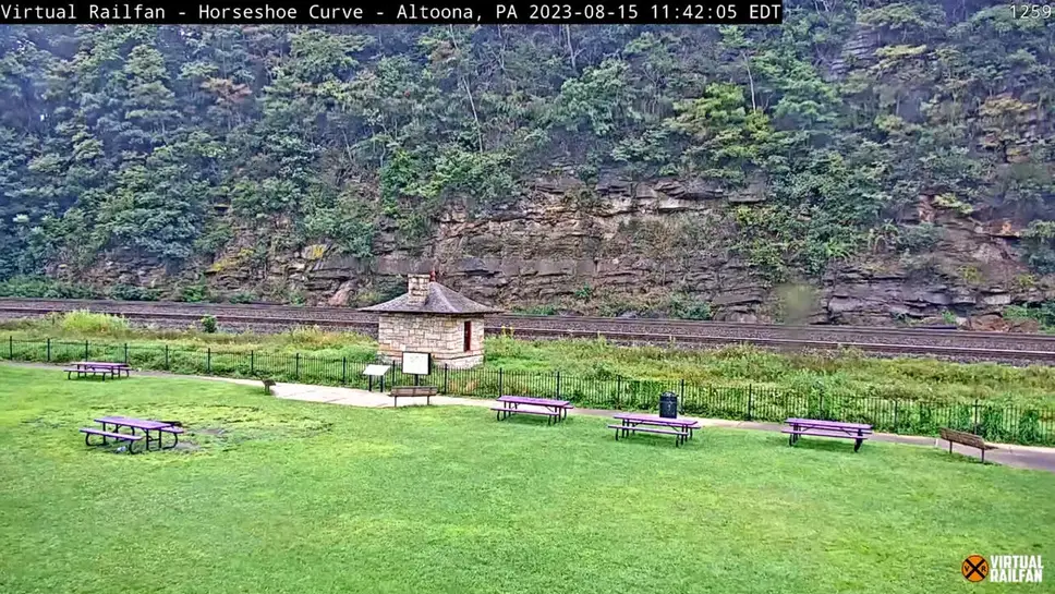 Live cam World Famous Horseshoe Curve, Altoona, Pennsylvania