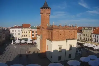 Main Market Square in Tarnow, Town Hall Museum