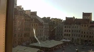 Rynek Starego Miasta w Warszawie kamera na żywo