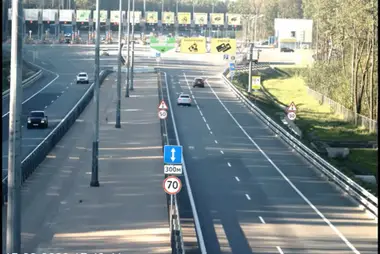 Nördliche Umgehungsstraße von Odintsovo, M-1, neue Ausfahrt zum MKAD