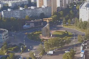 Monument to the feat of the pilots of the Mytishchi flying club, Mytishchi