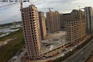 Residential complexes under construction, Kazan
