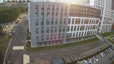 Construction of houses in Kazan, view 9 Live Cam