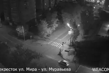 Crossroads of Muravyova and Mira streets, Irkutsk