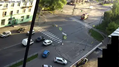 Giao lộ Lisitsyn và Bolshaya Oktyabrskaya phát trực tiếp qua webcam