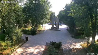 Pomnik ofiar Czarnobyla kamera na żywo