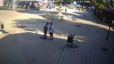 Grupo de fuentes de Frunze, Evpatoria cámara web en vivo