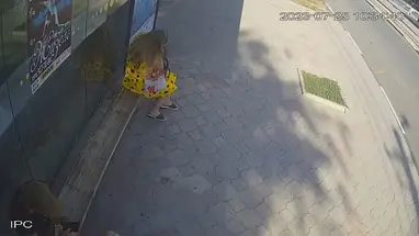 Przystanek autobusowy Gortheater, widok 2, Evpatoria kamera na żywo