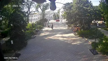 Łuk do Placu Teatralnego, Evpatoria kamera na żywo