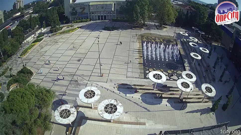 Live Webcam Soviet square, Yalta