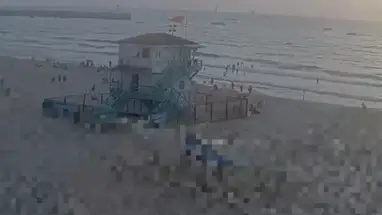 हक्शाटोट बीच, दृश्य 1, एशडोड लाइव वेबकैम प्रसारण