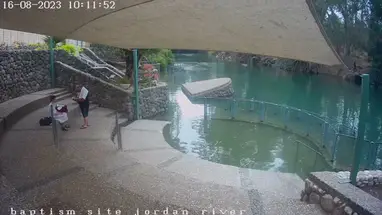 Rio Yardenit webcam ao vivo