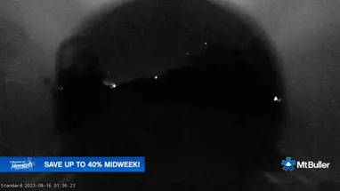 Estância de esqui, vista 2, Monte Buller webcam ao vivo