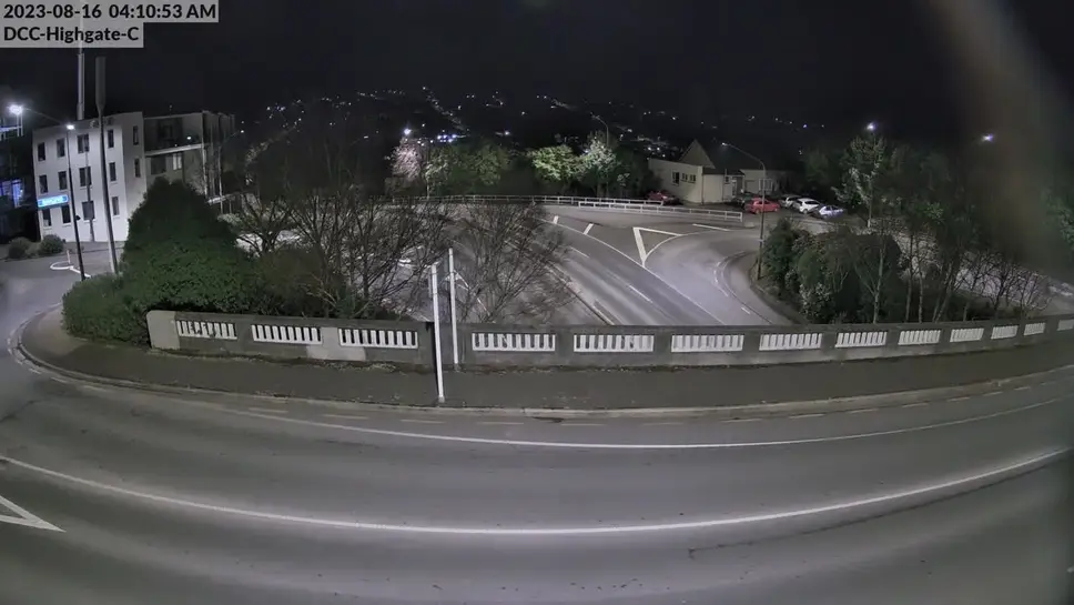 Live Webcam Highgate bridge, view 2, Roslyn, Dunedin