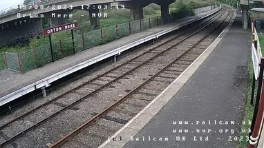 Ferrocarril del valle de Nene (Orton Mere, estación), Peterborough cámara web en vivo
