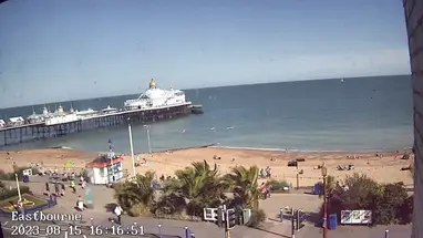 Bờ biển Eastbourne phát trực tiếp qua webcam