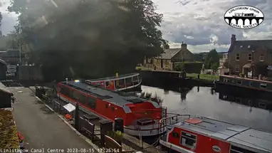 Centro del canale di Linlithgow webcam dal vivo