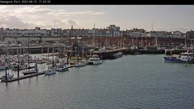 Bến du thuyền Hoàng gia Ramsgate phát trực tiếp qua webcam
