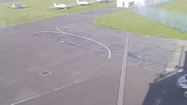 Lee op Solent-vliegveld online-webcam