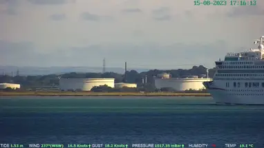 Southampton Sailing Club, Itchen-rivier online-webcam