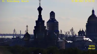 Viewpoint of the hotel Indigo, Saint Petersburg Live Cam