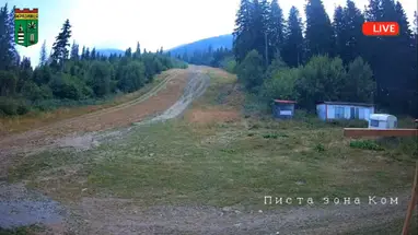 Track area Kom, Berkovitsa Live Cam