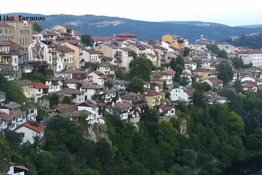 Veliko Tarnovo near Yantra river and Asenevtsi village