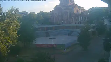 Cathedral of St. Sophia The Wisdom of God, Xanthi Live Cam