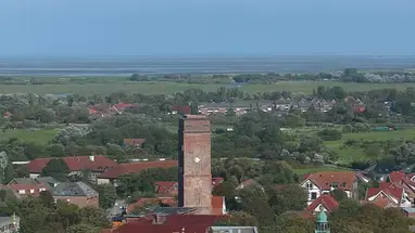 Nuevo faro de Borkum cámara web en vivo