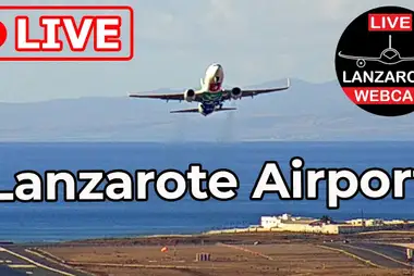 Lanzarote airport Webcam, Canary Islands
