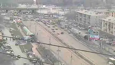 Веб-камера улица Александра Матросова, Красноярск. в реальном времени