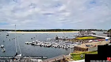 Annisquam Yacht Club, Massachusetts online-webcam