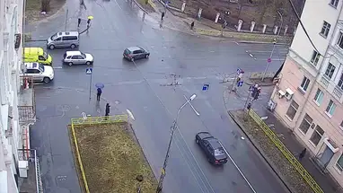 Skrzyżowanie ulic Antikainen i Gogol, Pietrozawodsk kamera na żywo