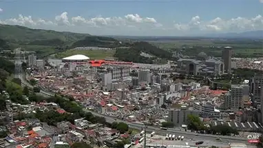 Aparecida, panoramik şehir manzarası canlı web kamerası