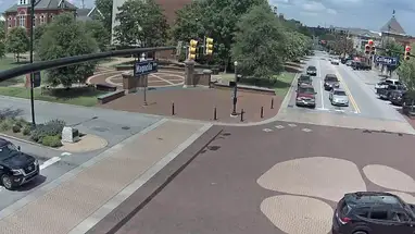 Toomer’s Corner w Alabamie kamera na żywo