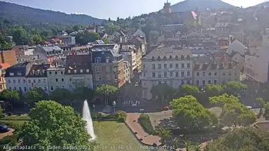 Augustaplatz, Baden-Baden webcam dal vivo