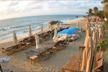 Baobab restaurant webcam, Lamai Beach, Koh Samui, Thailand