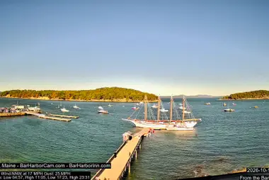 Veduta dell'isola Bar, Bar Harbor