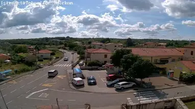Barban, vista sulla città, Croazia webcam dal vivo