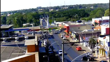 브라질 다스 가르카스 강의 다리 웹캠 라이브 스트림