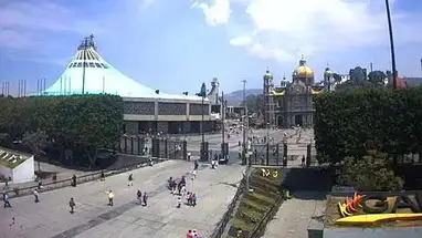Basilique de Guadalupe, Mexique webcam en direct