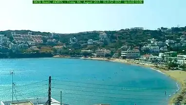 Island of Andros - Batsi Beach Live Cam
