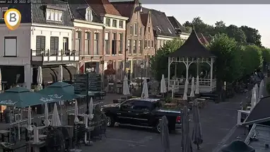 Beekstraat, Vischmarkt Elburg webcam ao vivo